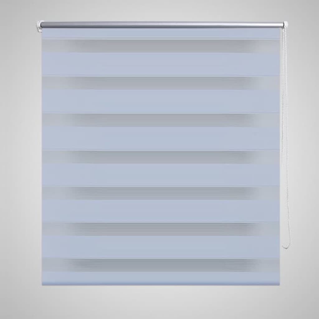 Zebra Blind 120 x 175 cm White - Discount Dealers