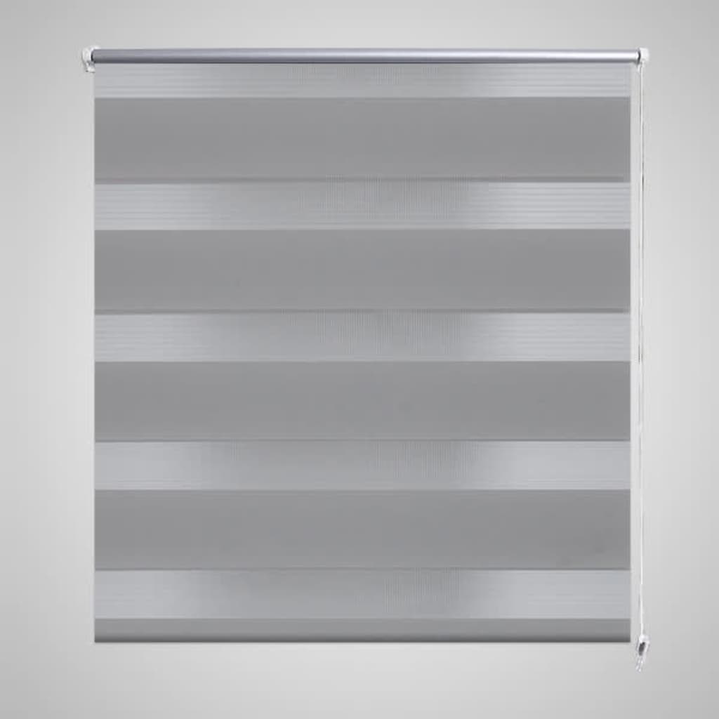 Zebra Blind 120 x 230 cm Grey - Merlin Deals
