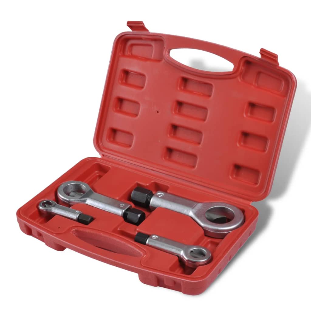 4pc Nut Splitter Cracker Remover Extractor Tool Set 9-27mm - All Things Good