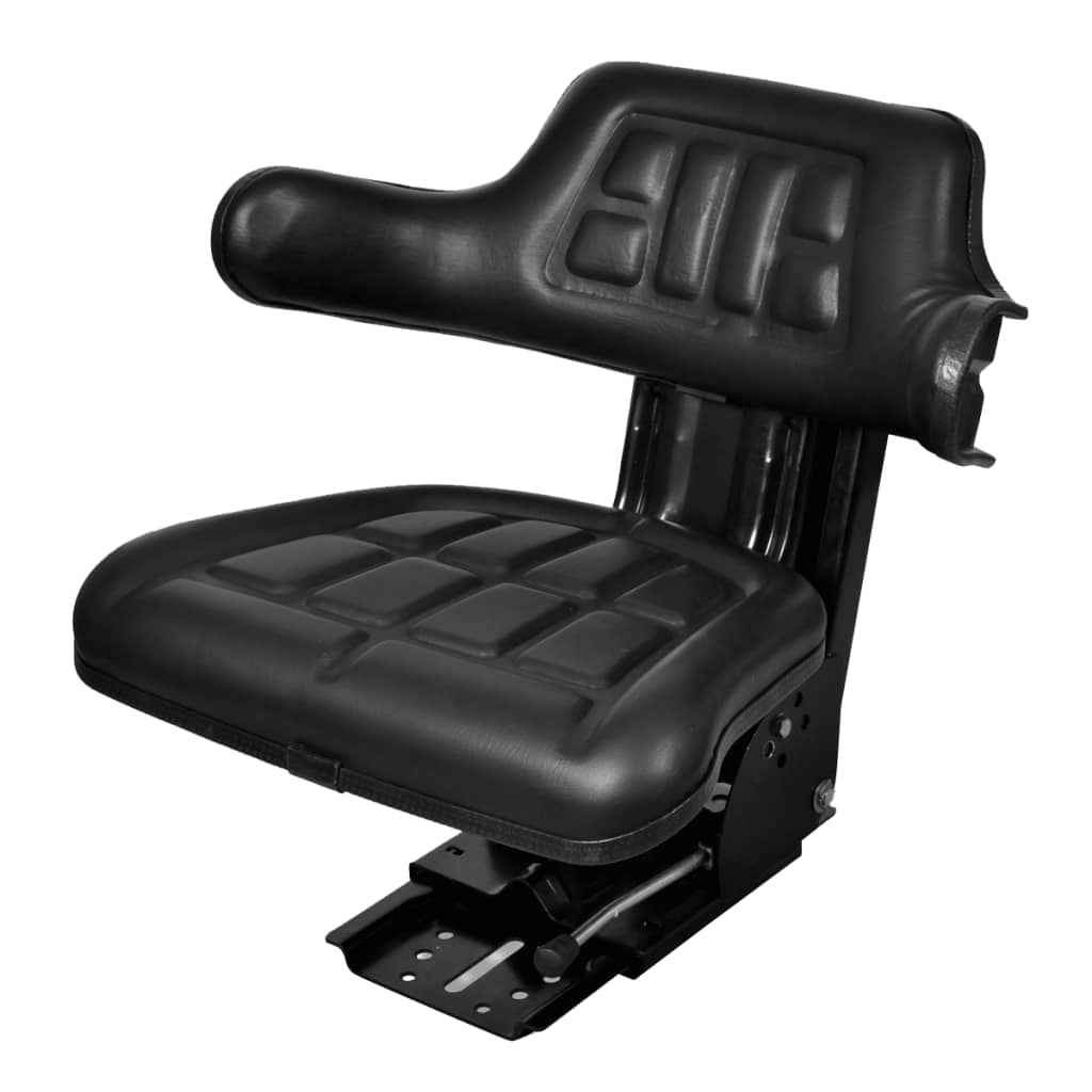 Tractor Seat with Suspension Black - Tyrell & Tyrell