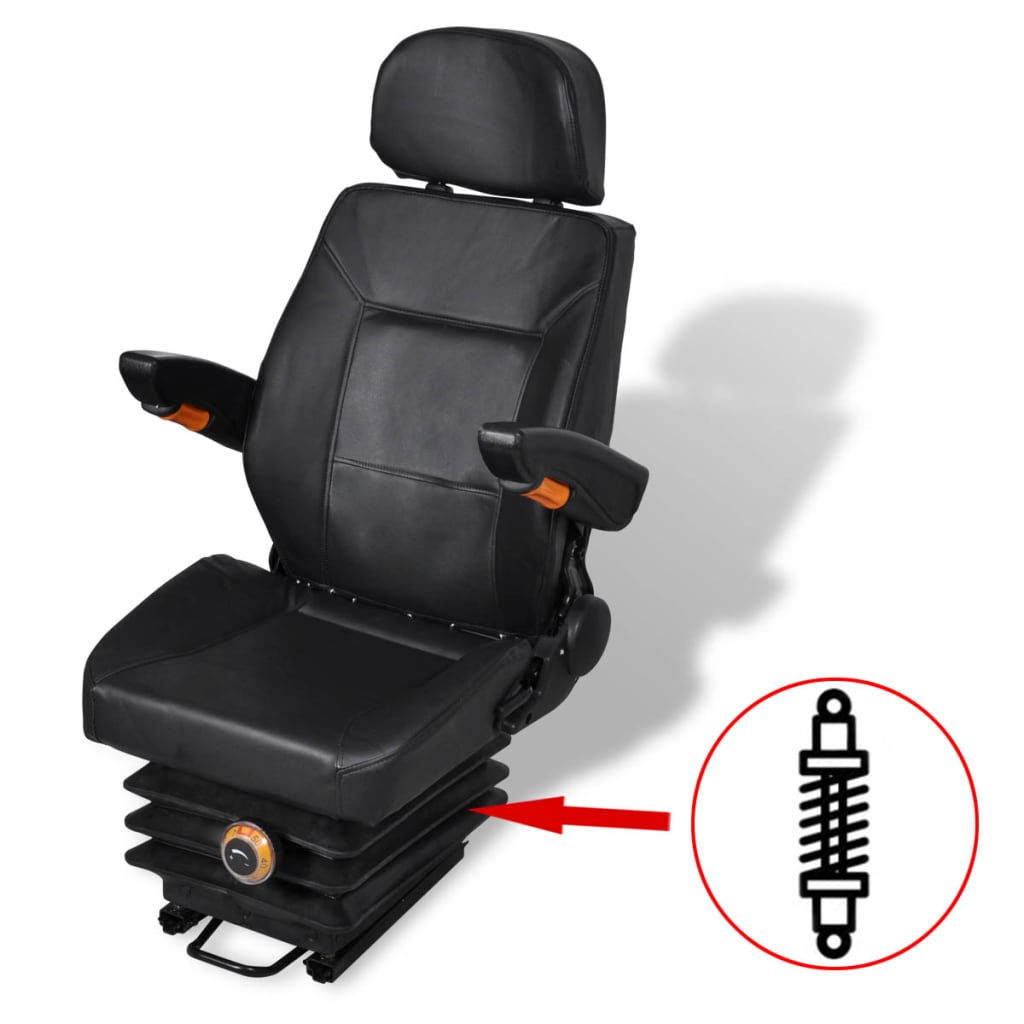Tractor Seat with Suspension - Direct Imports