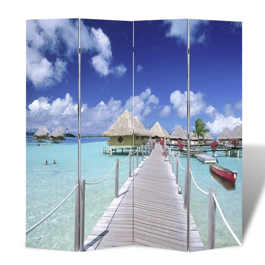 Folding Room Divider 160x170 cm Beach - Casper Homes