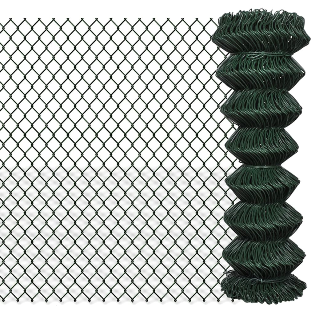 Chain Link Fence Steel 1,25x25 m - Style and Chic