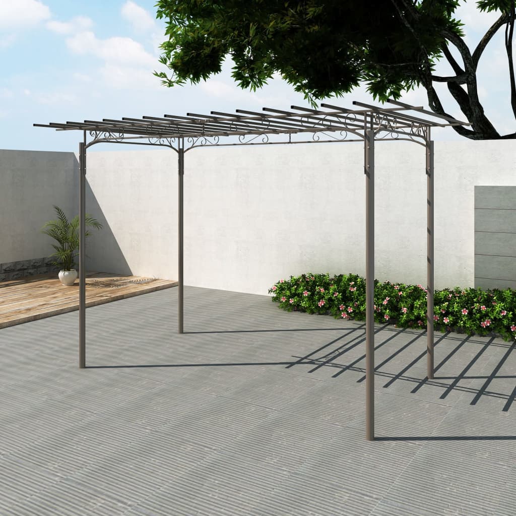 Rose Arch Garden Arbor Steel Garden Decoration - Discount Dealers