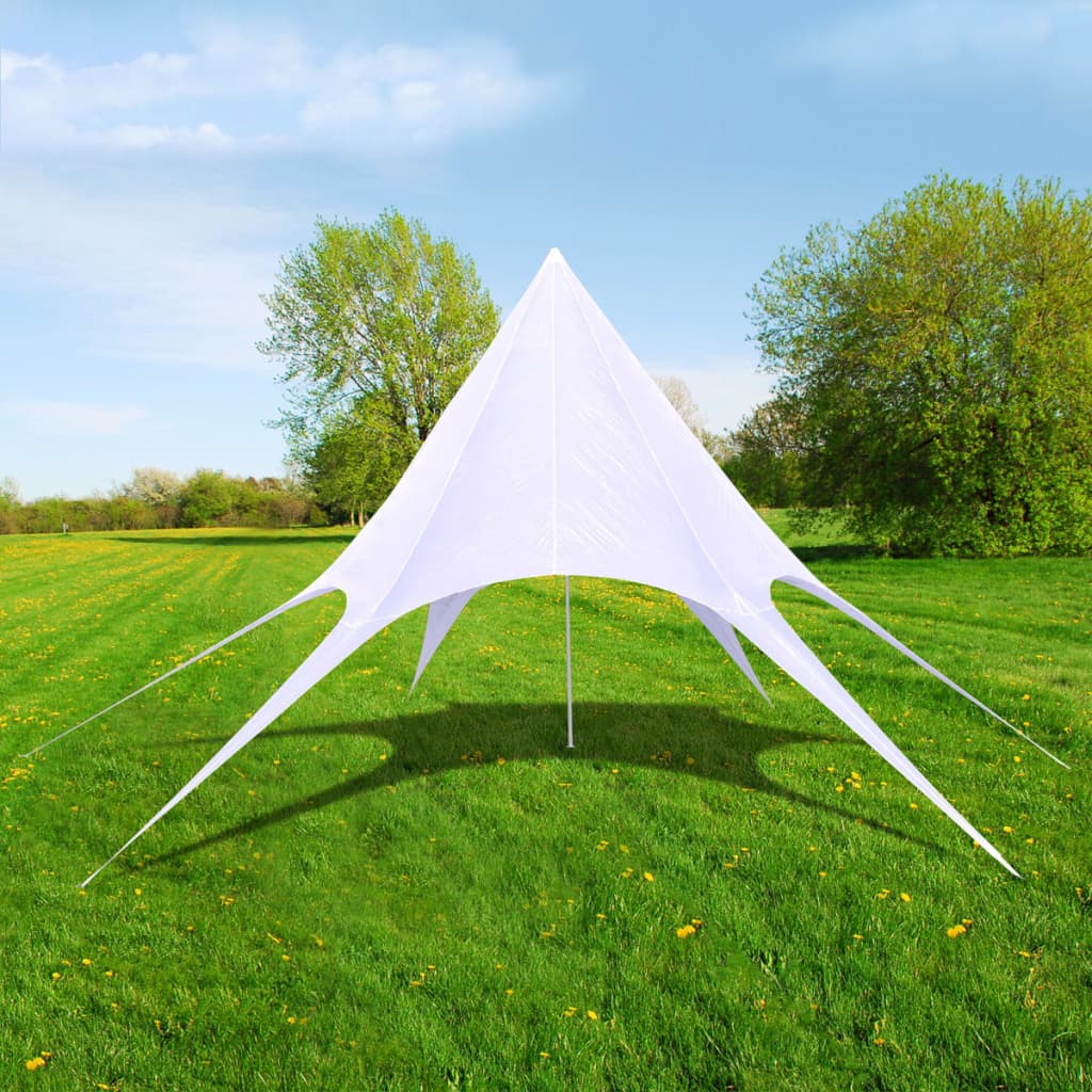 Gazebo Hexagon Star Garden Pavilion 12m - All Things Good