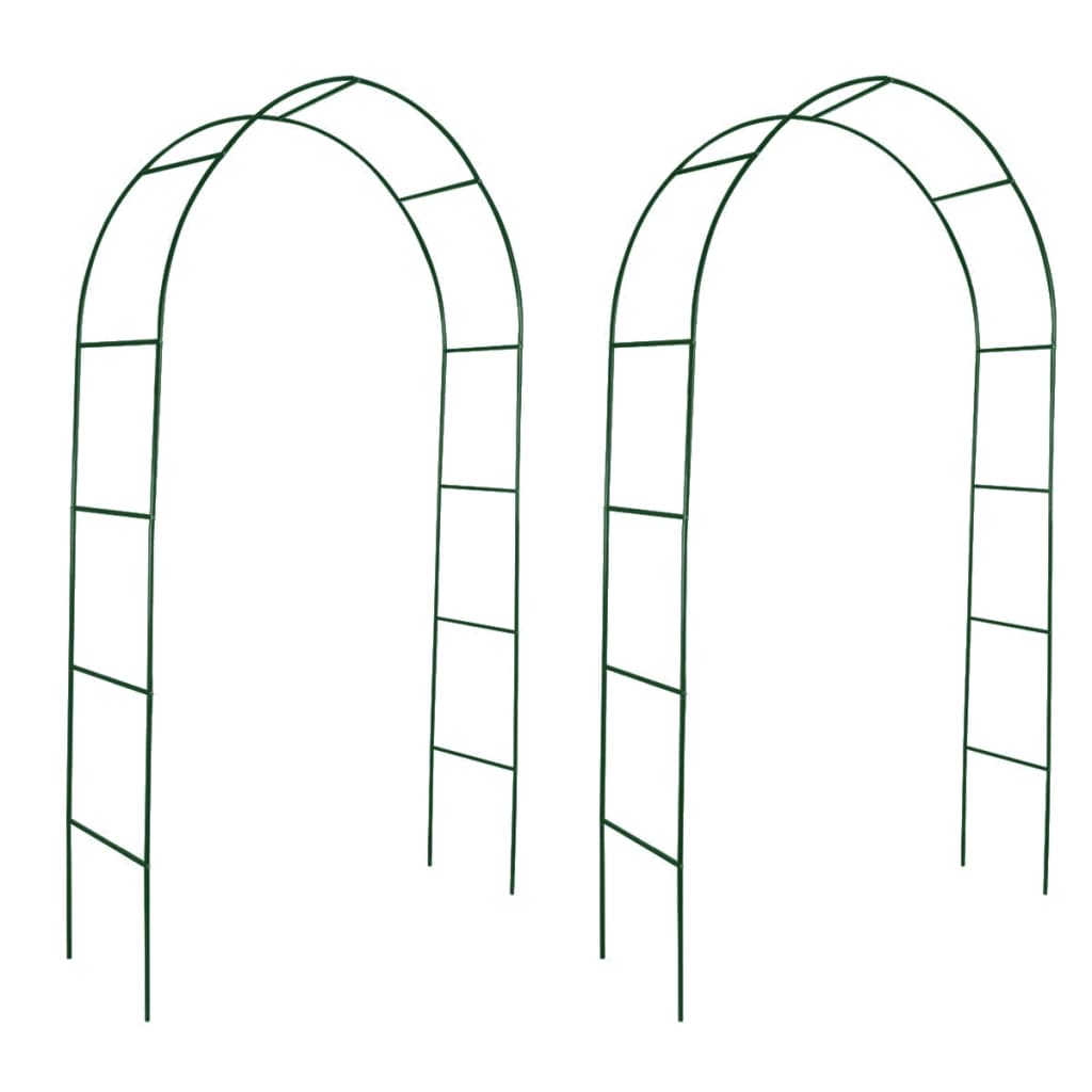 Garden Arch 2 pcs Climbing Plants - Unbeatable Bargains
