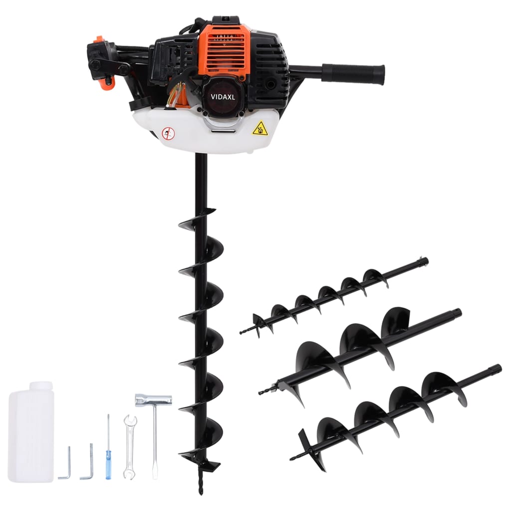 Auger Ground Drill Orange - Merlin Deals