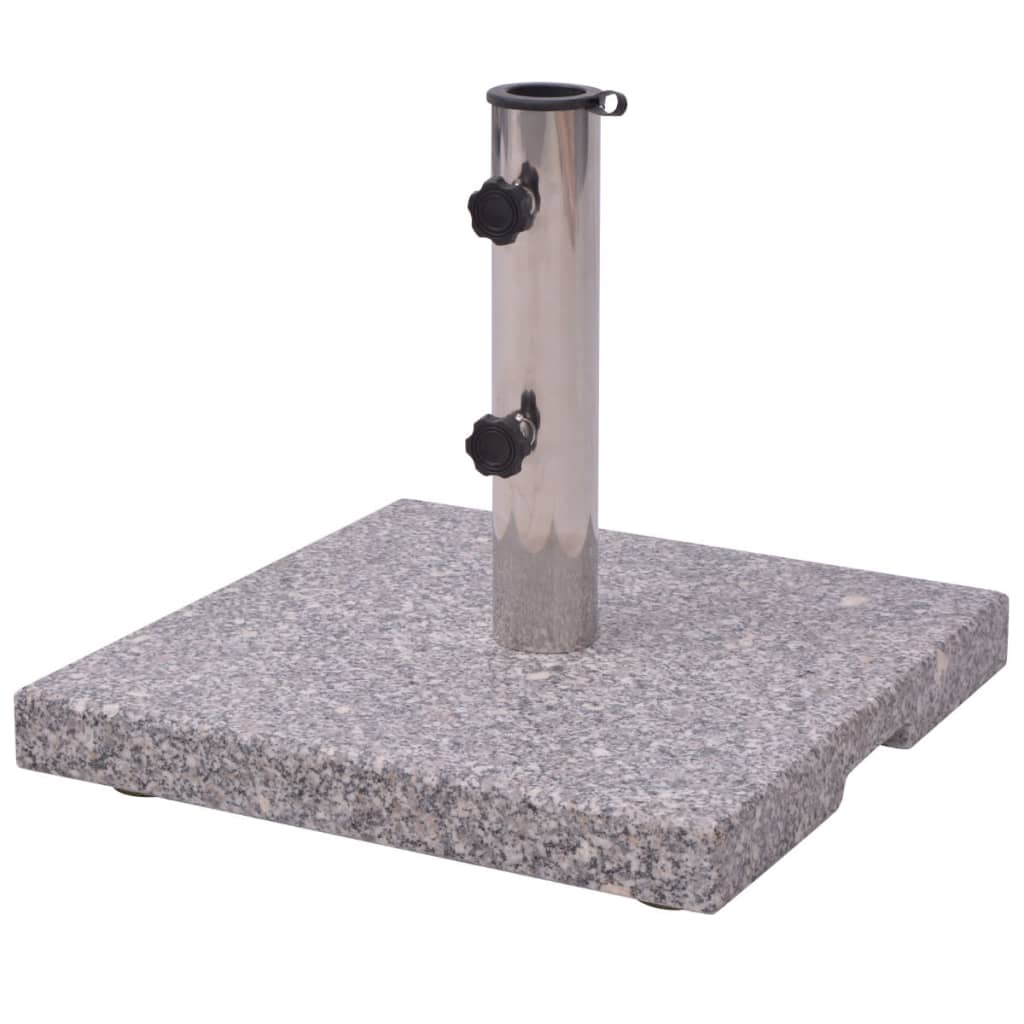 Granite Parasol Base Umbrella Holder 20kg - Unbeatable Bargains