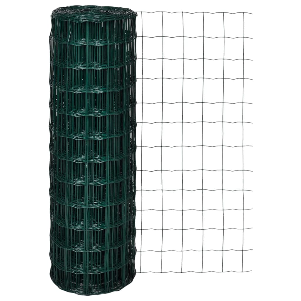 Euro Fence Steel 25x1.2 m Green - Tyrell & Tyrell