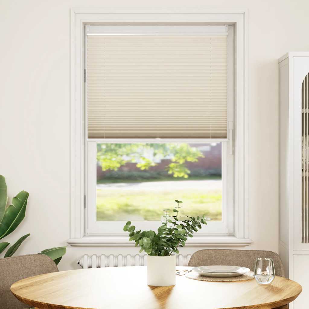 Plisse Blind 90x100cm Creme - Casper Homes