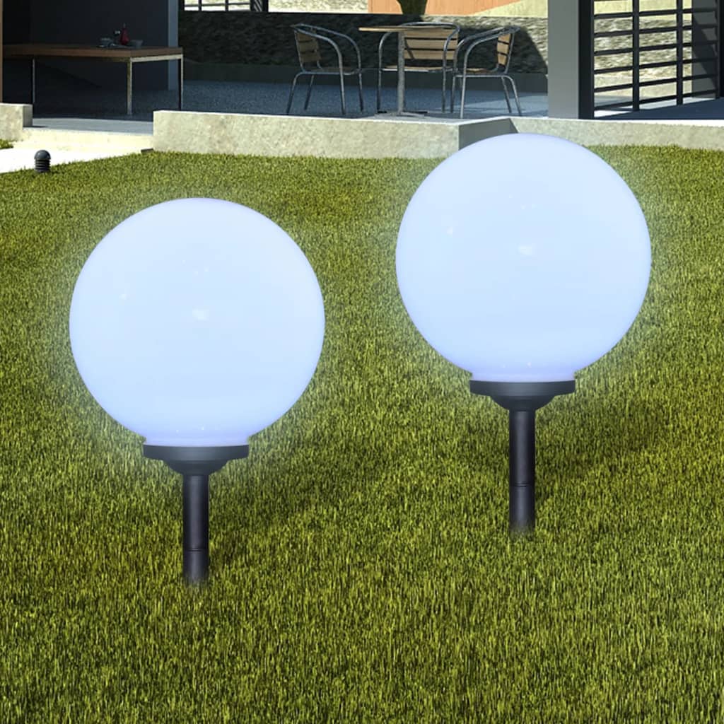 Outdoor Pathway Lamps 2 pcs LED 30 cm with Ground Spike - Tyrell & Tyrell