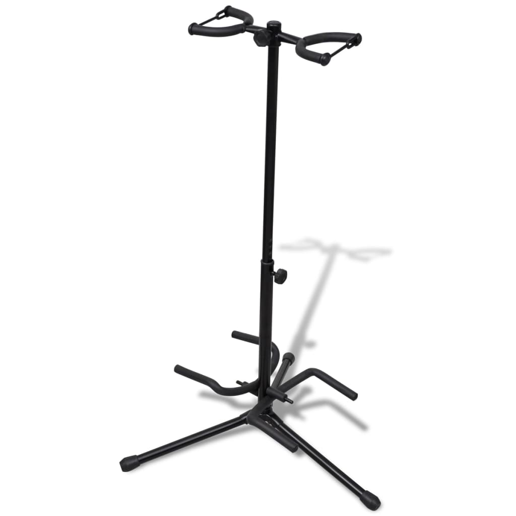 Adjustable Double Guitar Stand Foldable - Casper Homes