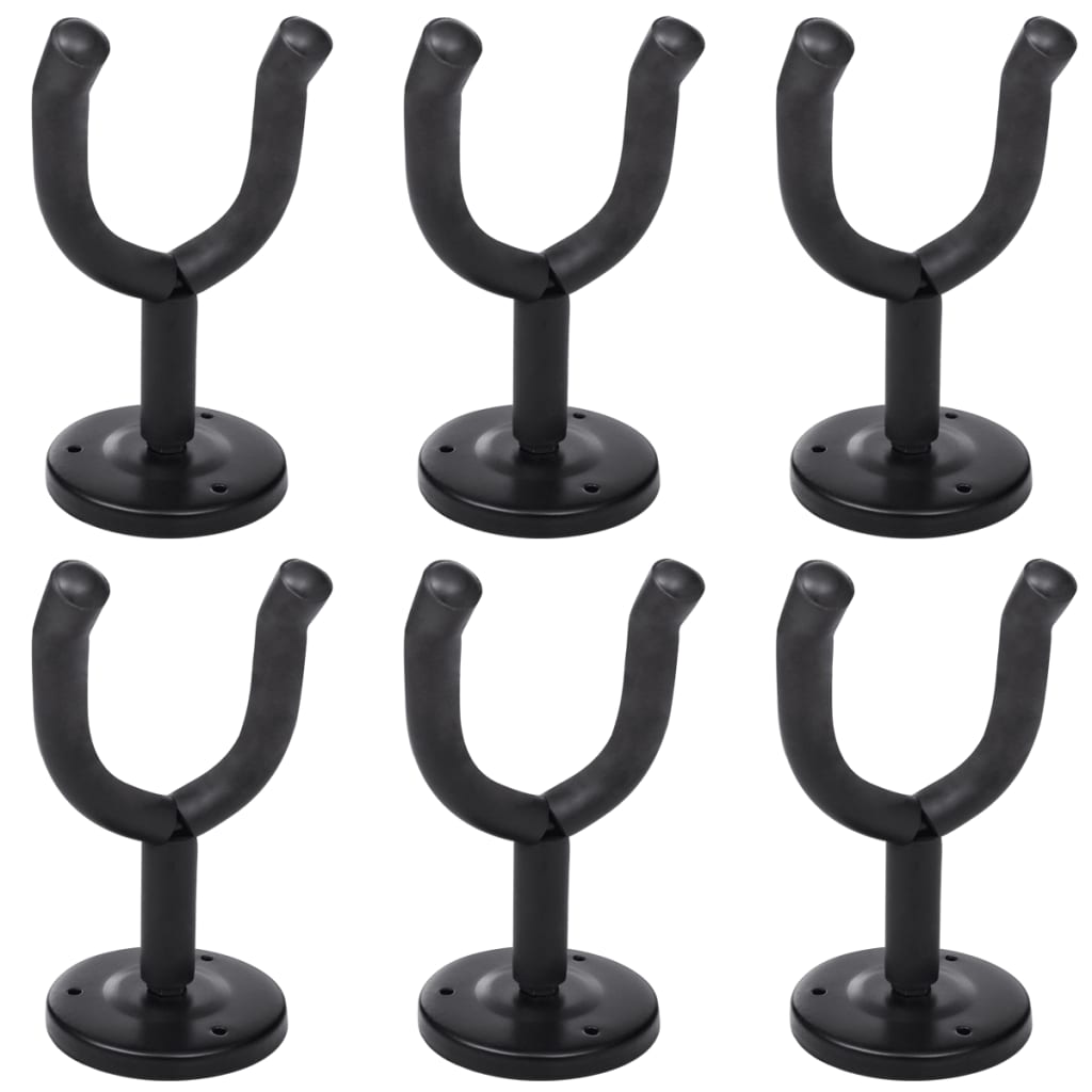 Guitar Wall Mount Hanger Set 6 pcs - R and M Furniture