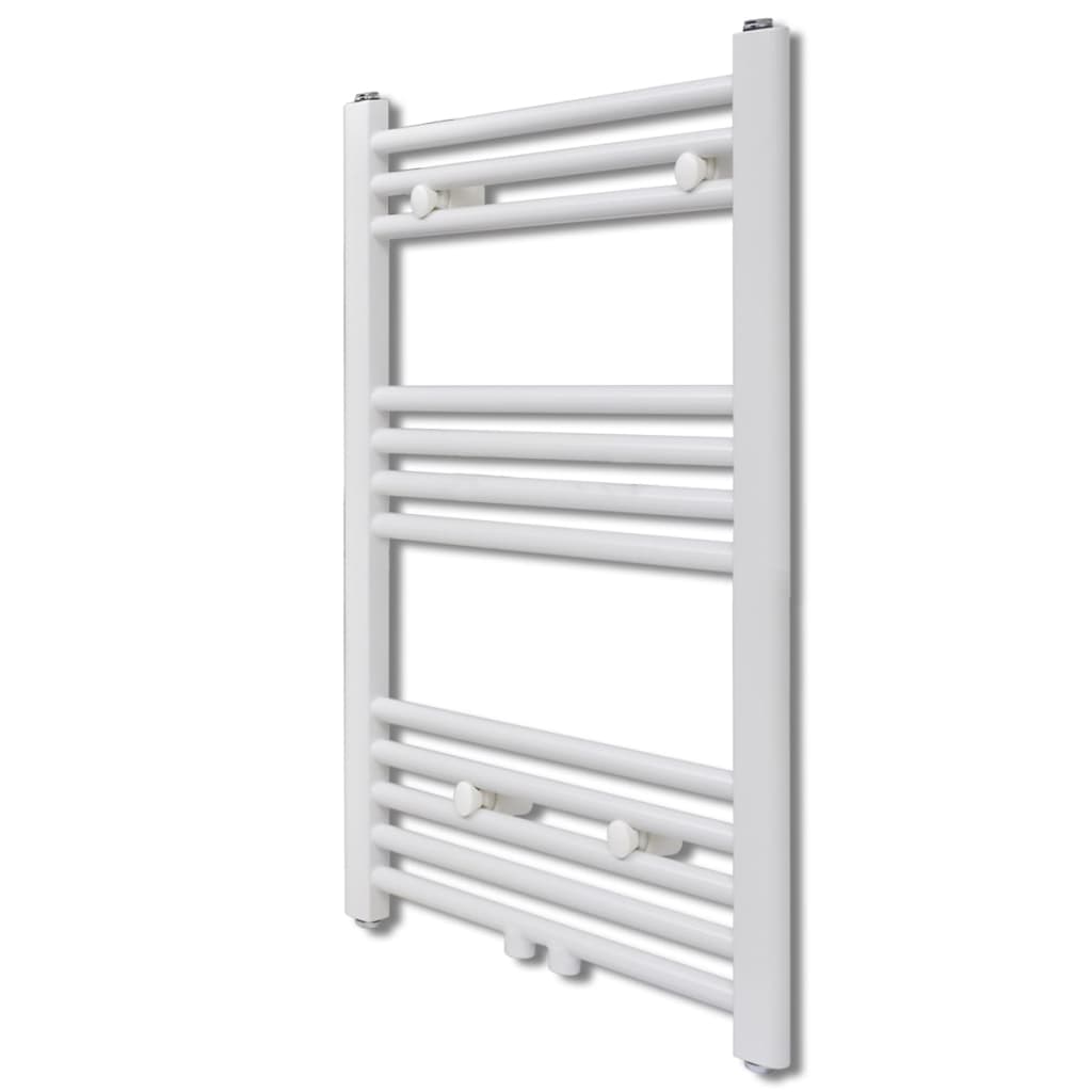 Bathroom Central Heating Towel Rail Radiator Straight 500 x 764 mm - R and M Furniture