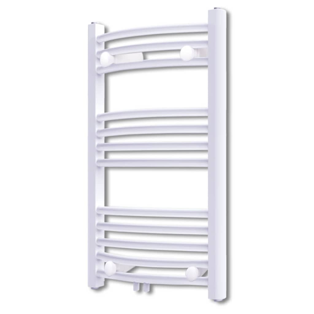 Bathroom Radiator Central Heating Towel Rail Curve 500 x 764 mm - Design Hut