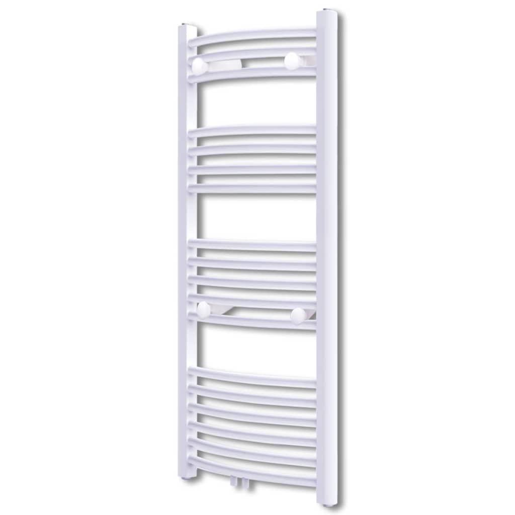 Bathroom Radiator Central Heating Towel Rail Curve 600 x 1160 mm - Sid & Sam