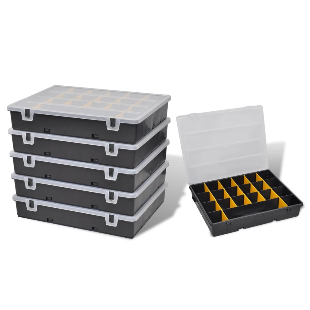 Storage Box Sort Case 6 pcs - Sid & Sam