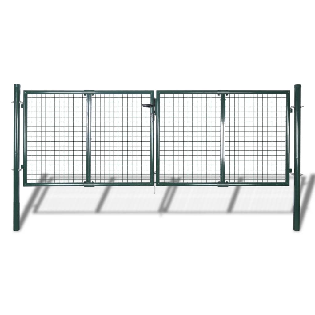 Garden Mesh Gate Fence Door Wall Grille 289 x 75 cm / 306 x 125 cm - Tyrell & Tyrell