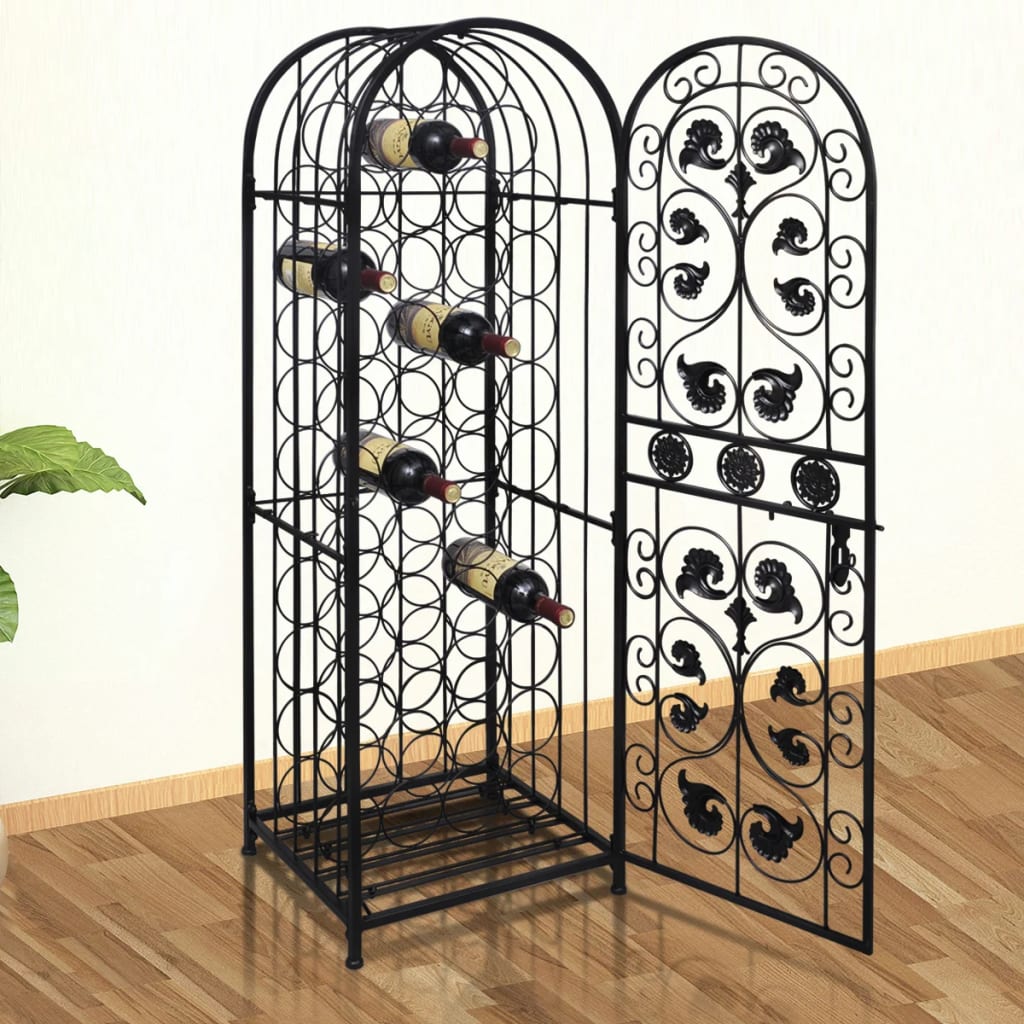 Wine Rack for 45 Bottles Metal - Millennium Furniture