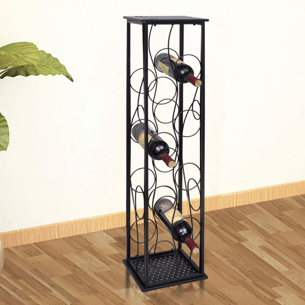 Wine Rack for 8 Bottles Metal - Charlotte Dunes