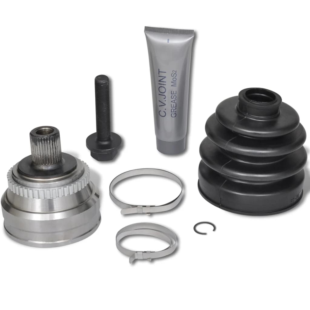 Drive Shaft Joint Set 7 pcs Wheel Side for Audi - Decor Base