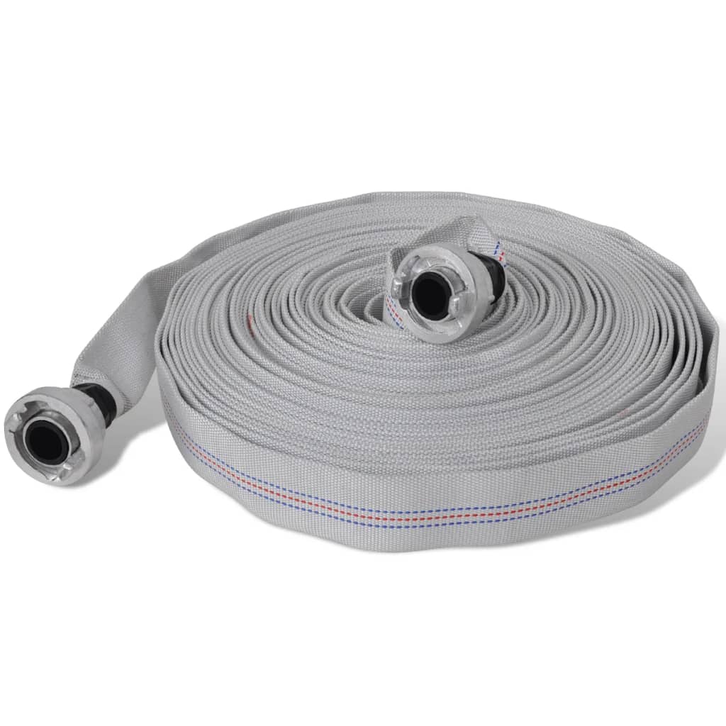 Fire Hose Flat Hose 20 m with D-Storz Couplings 1 Inch - Discount Dealers
