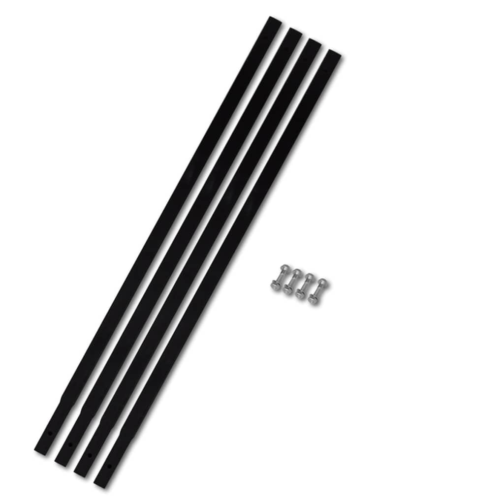 Ground Drill Extension Tube 4x1 m Tube Connection Steel - Decor Base