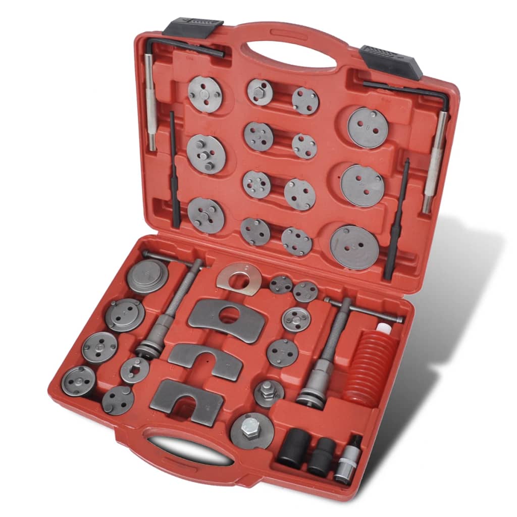 Brake Caliper Piston Wind Back Tool Kit 40 pcs - Sid & Sam