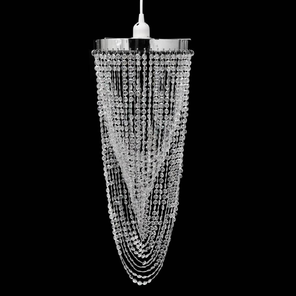 Crystal Pendant Chandelier 22 x 58 cm - All Things Good