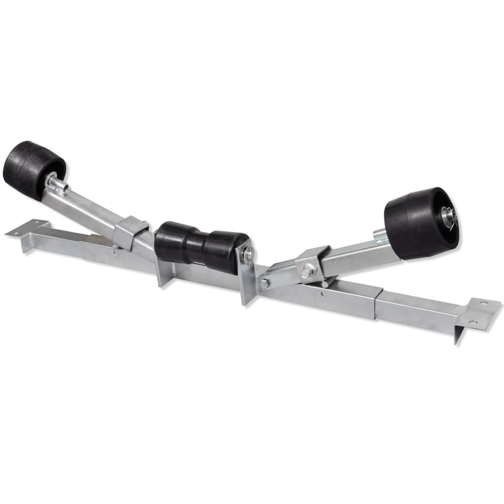 Boat Trailer Bottom Support Bracket with Keel Rollers - Unbeatable Bargains