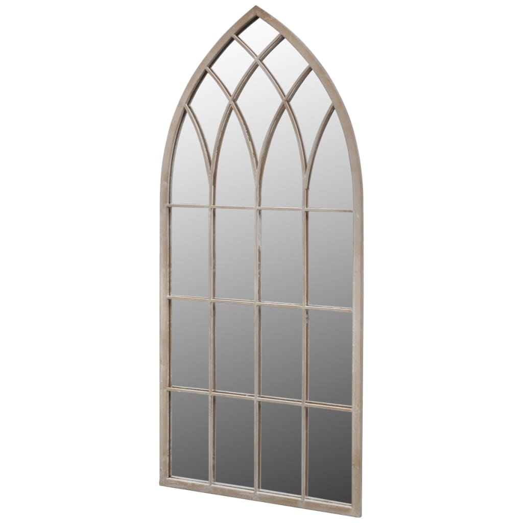 Gothic Arch Garden Mirror 50x115 cm for Indoor and Outdoor Use - R and M Furniture