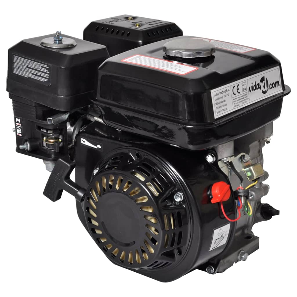 6.5HP 4.8kW Black Petrol Engine - R and M Furniture