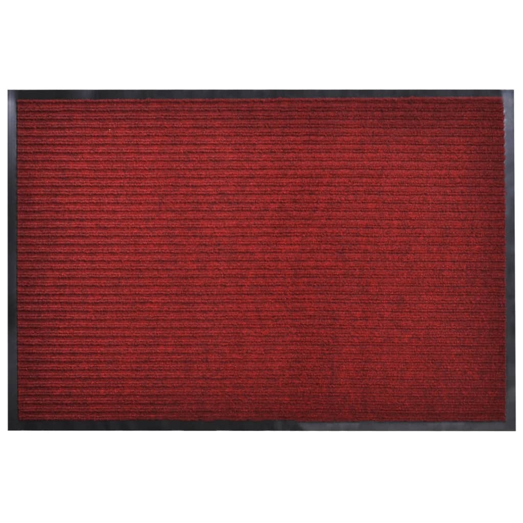 Red PVC Door Mat 90 x 120 cm - Millennium Furniture
