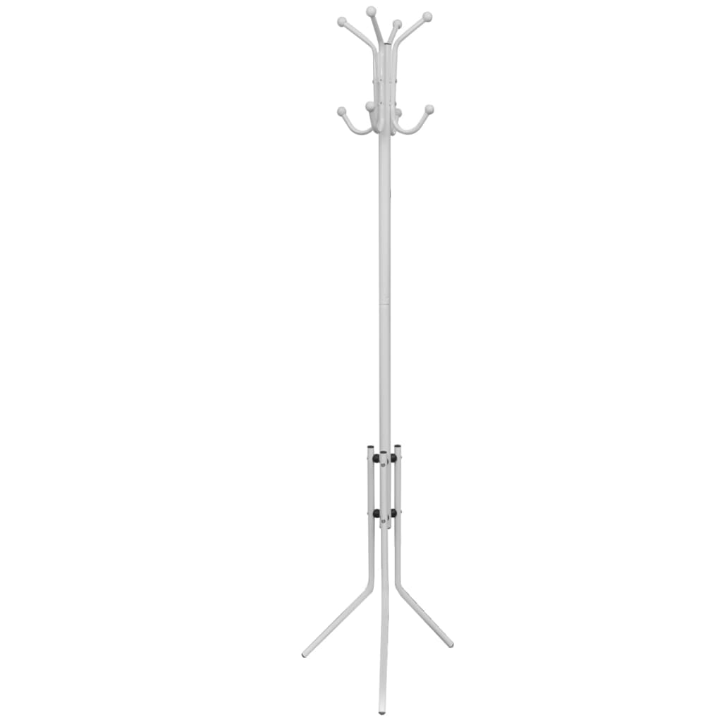 Metal White Coat Stand - Merkel Designers