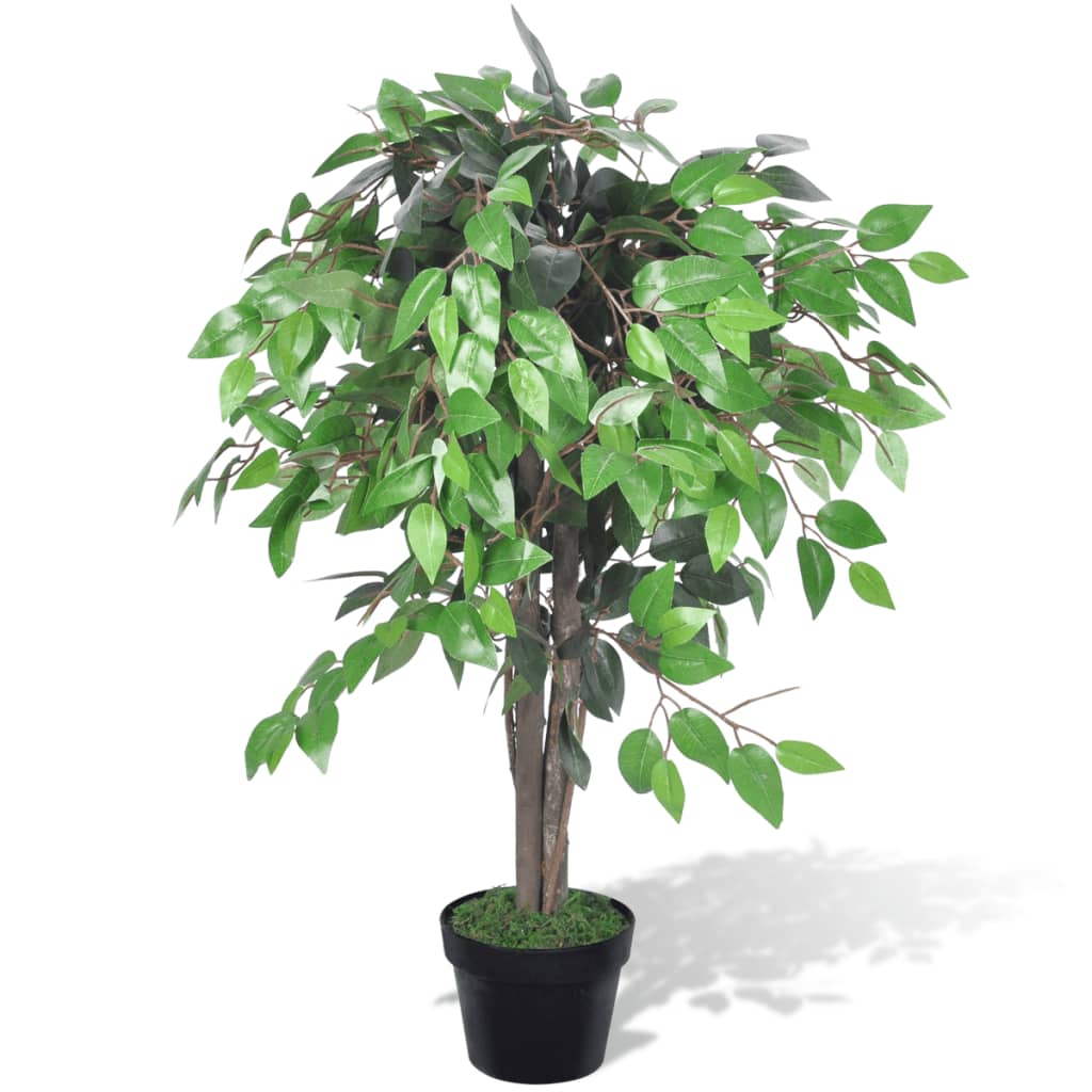 Artificial Plant Ficus Tree with Pot 90 cm - Tyrell & Tyrell