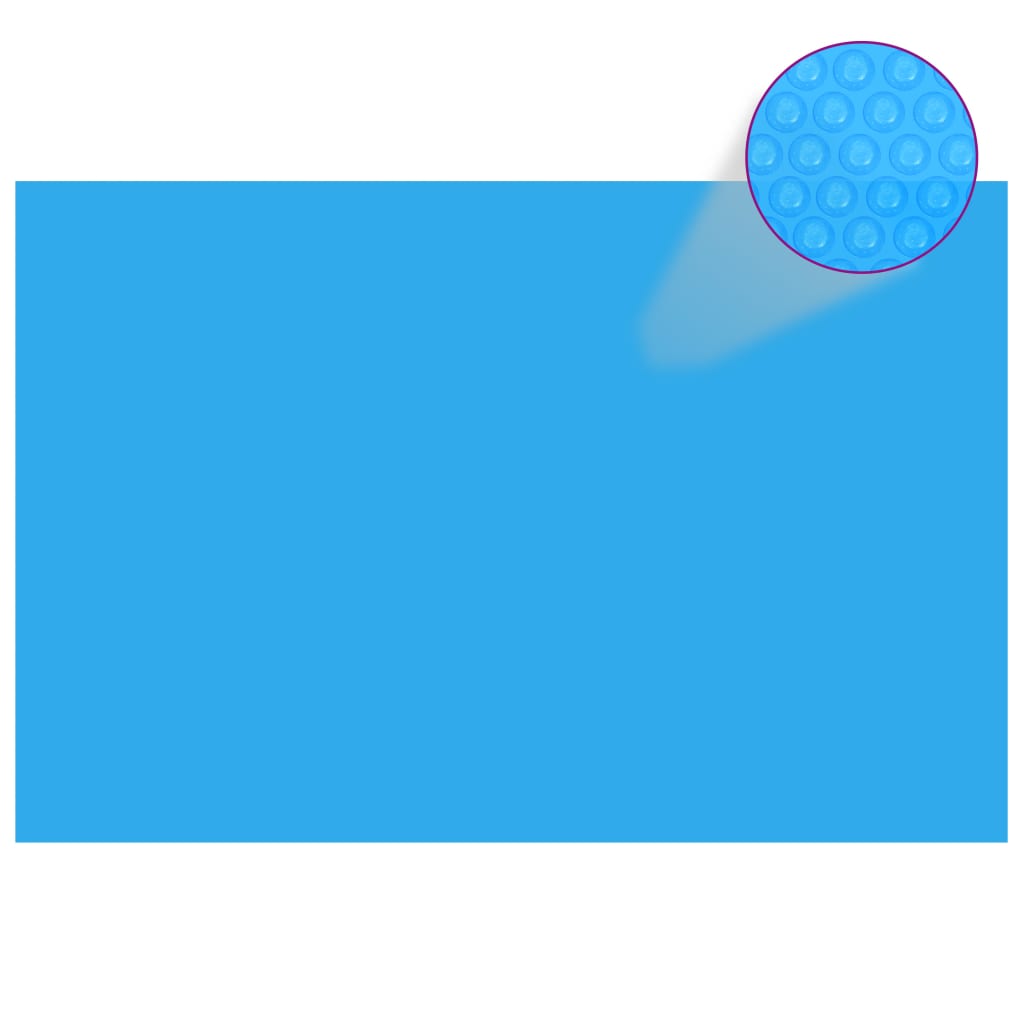 Rectangular Pool Cover 300 x 200 cm PE Blue - Tyrell & Tyrell