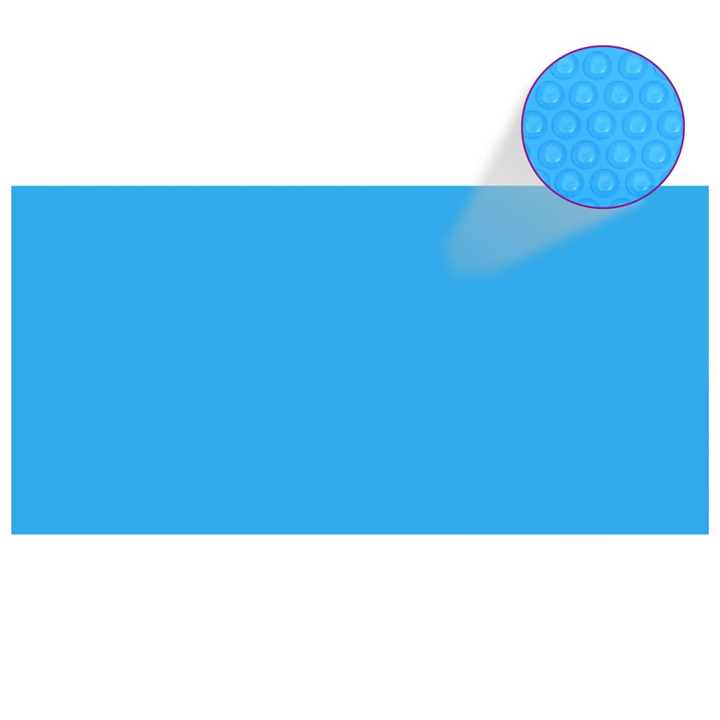 Rectangular Pool Cover 732 x 366 cm PE Blue - R and M Furniture