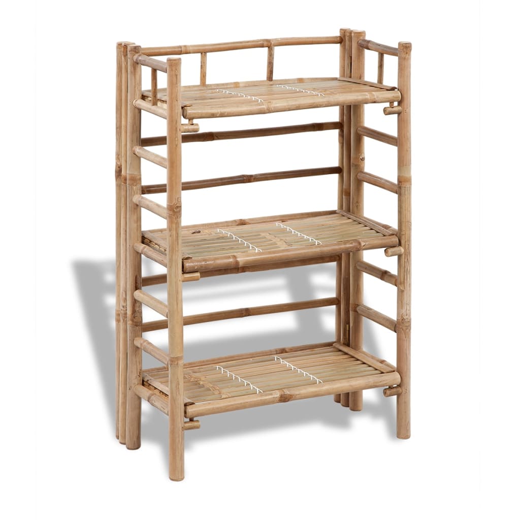 3-tier Bamboo Plant Rack - Charlotte Dunes