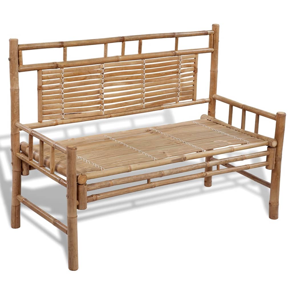 Garden Bench 120 cm Bamboo - Sid & Sam