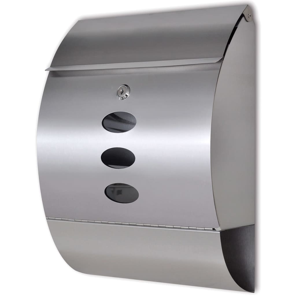 Stainless Steel Mailbox - Design Hut