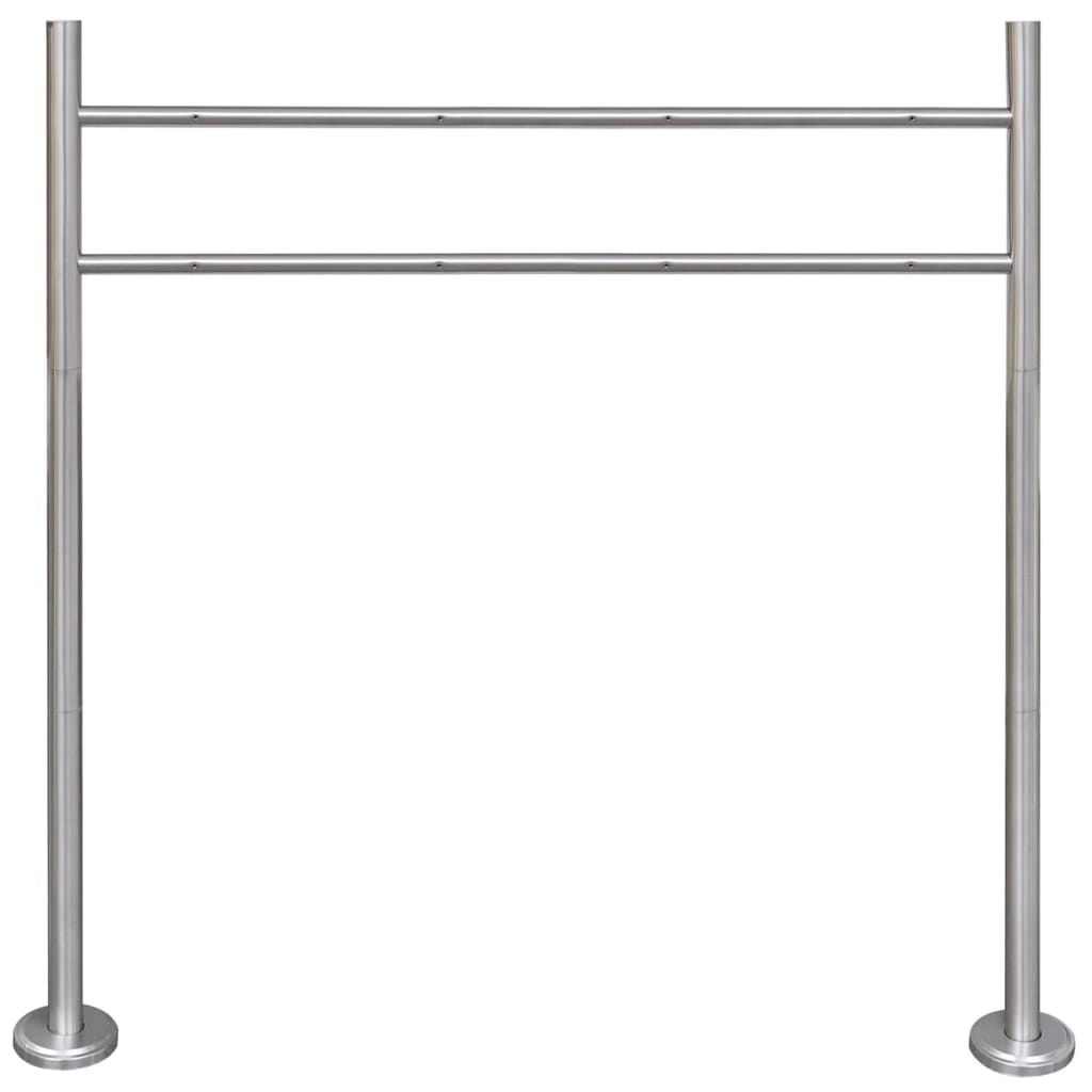 Stainless Steel Stand for Double Mailbox - Unbeatable Bargains