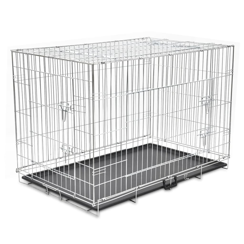 Foldable Metal Dog Bench XXL - Decor Base