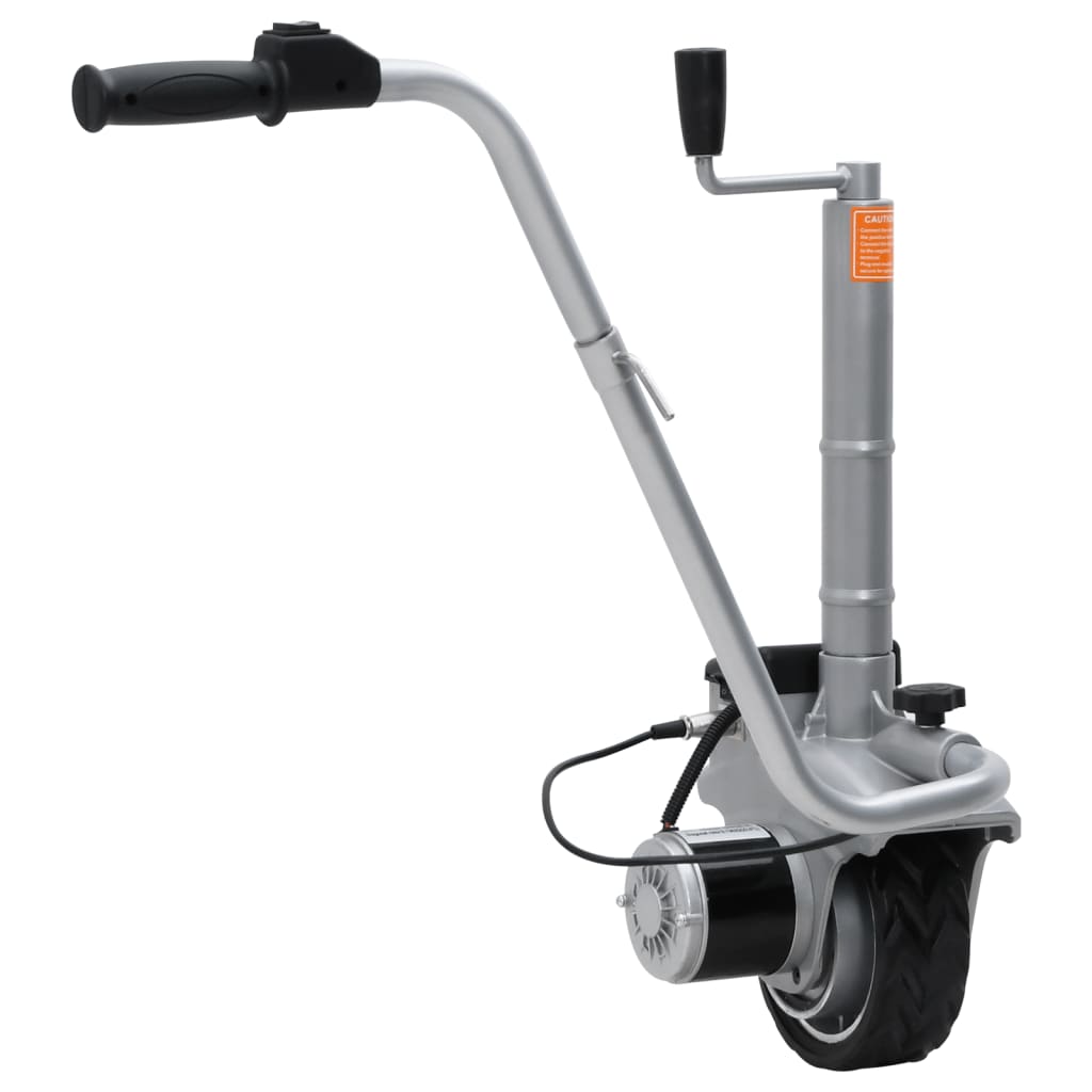 Aluminium Motorised Jockey Wheel Trailer Mover 12 V 350 W - Direct Imports