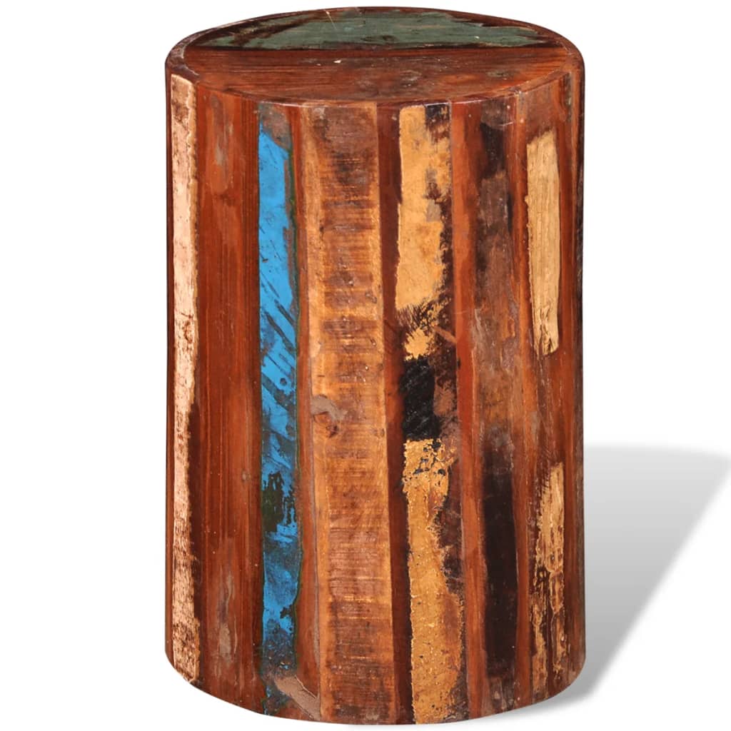 Stool Solid Reclaimed Wood - Sid & Sam