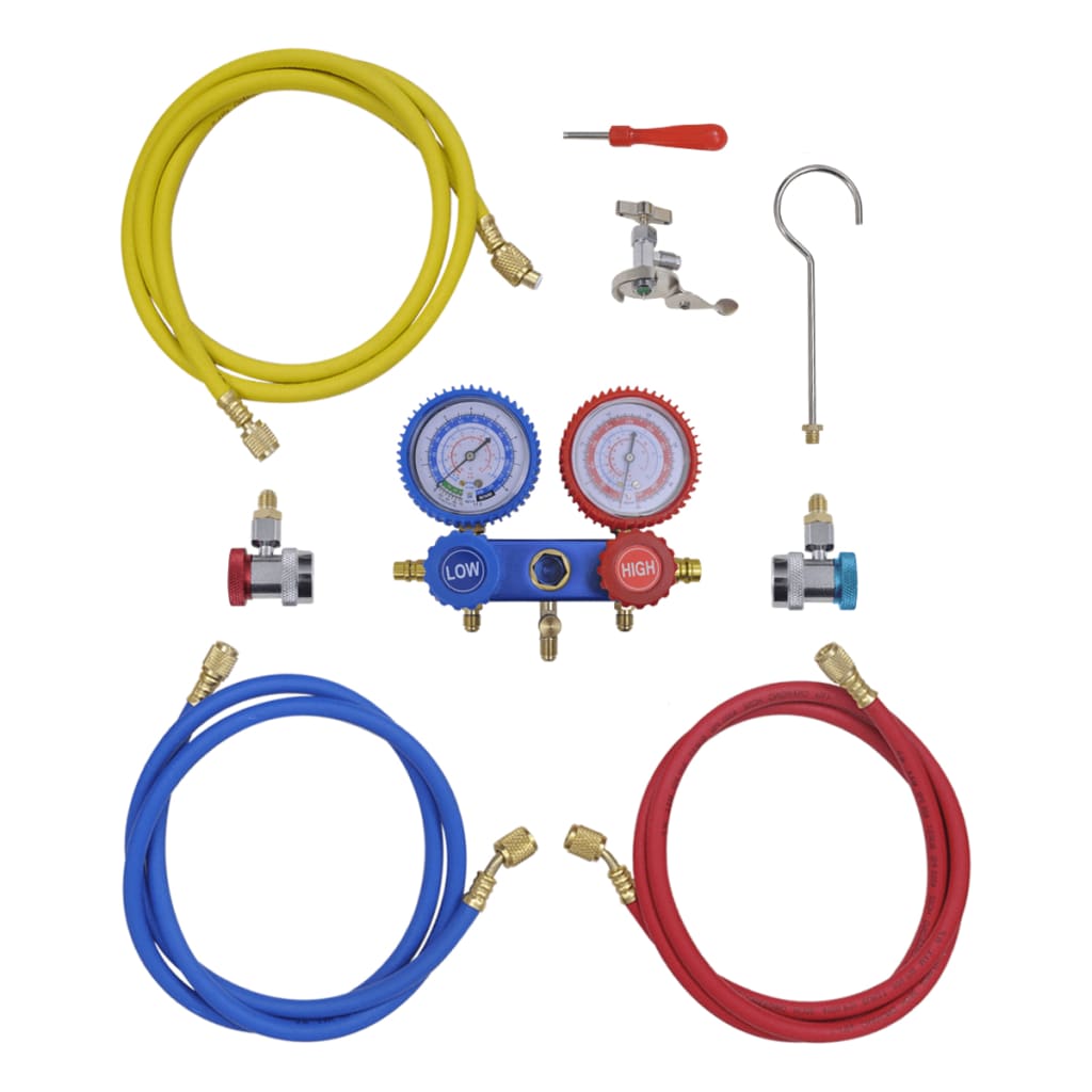 2-way Manifold Gauge Set in Tool Kit - The Home Maker