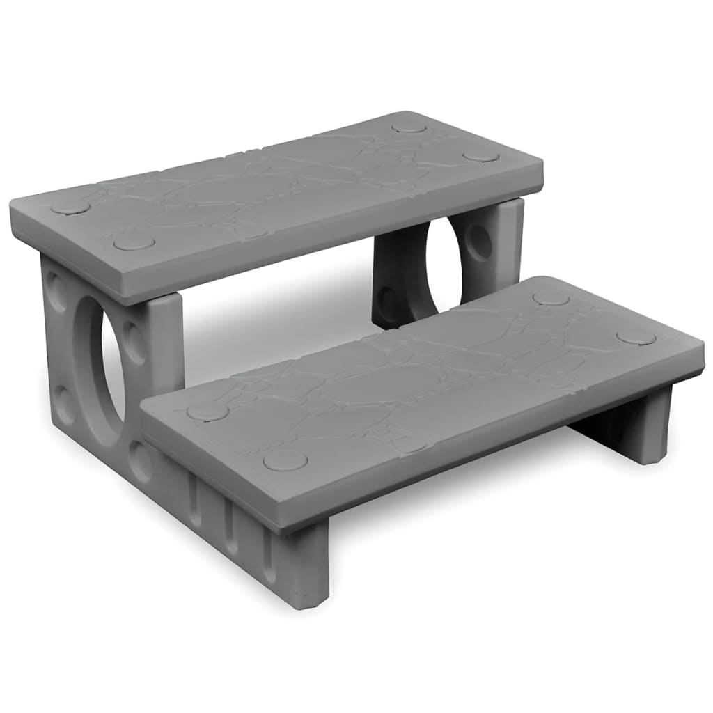 Grey Spa Steps - Merkel Designers
