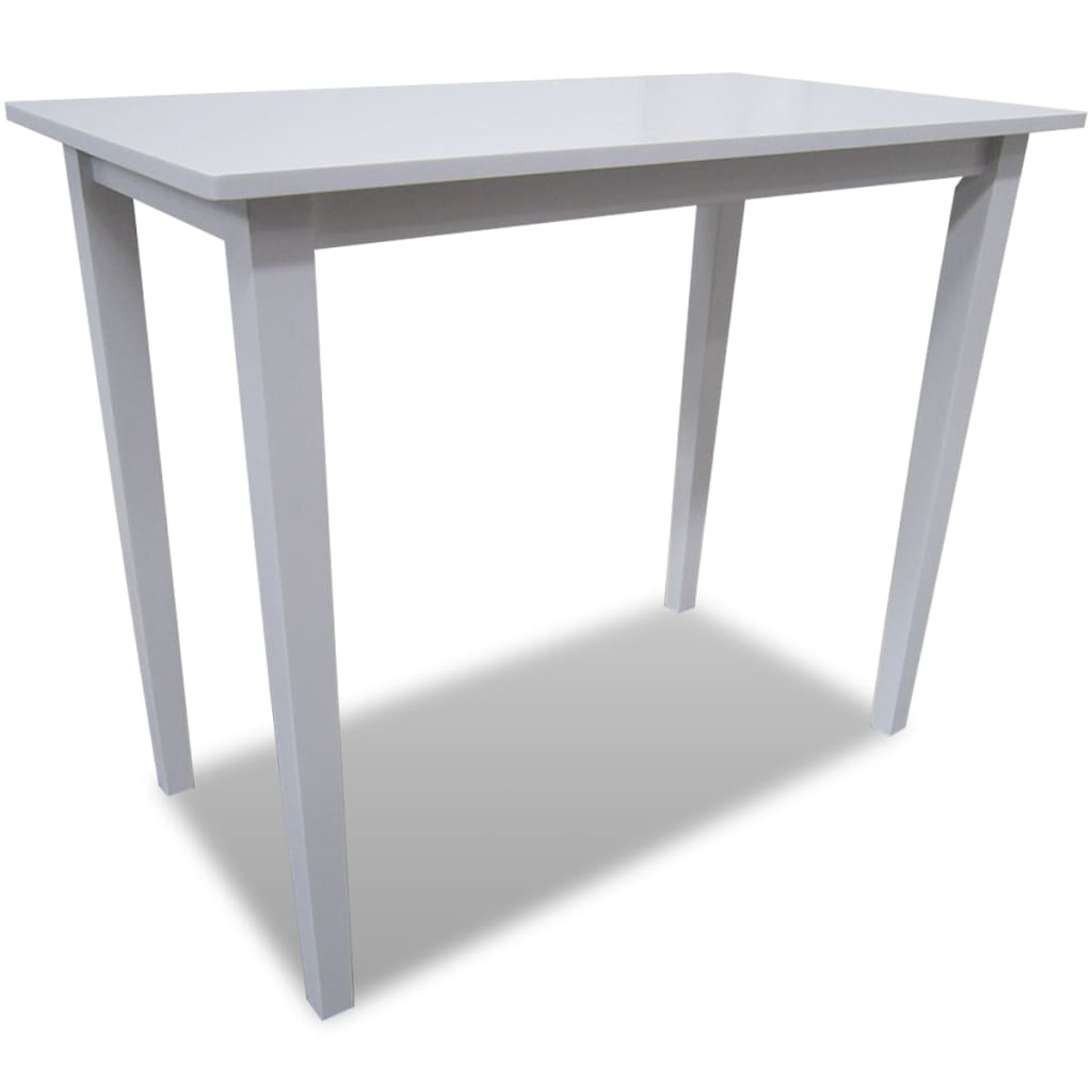 Wooden Bar Table White - Style and Chic