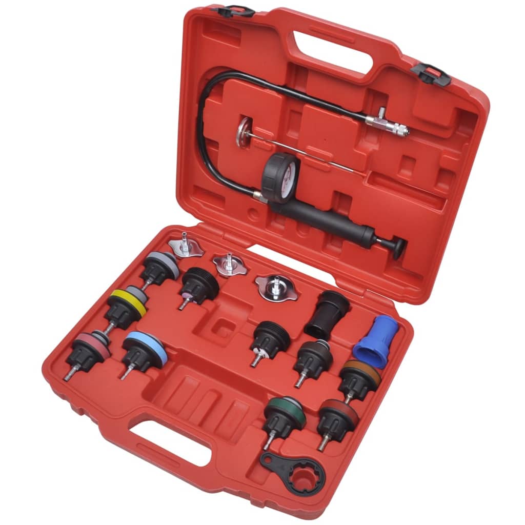18 pcs Radiator Pressure Tester Kit - Sid & Sam