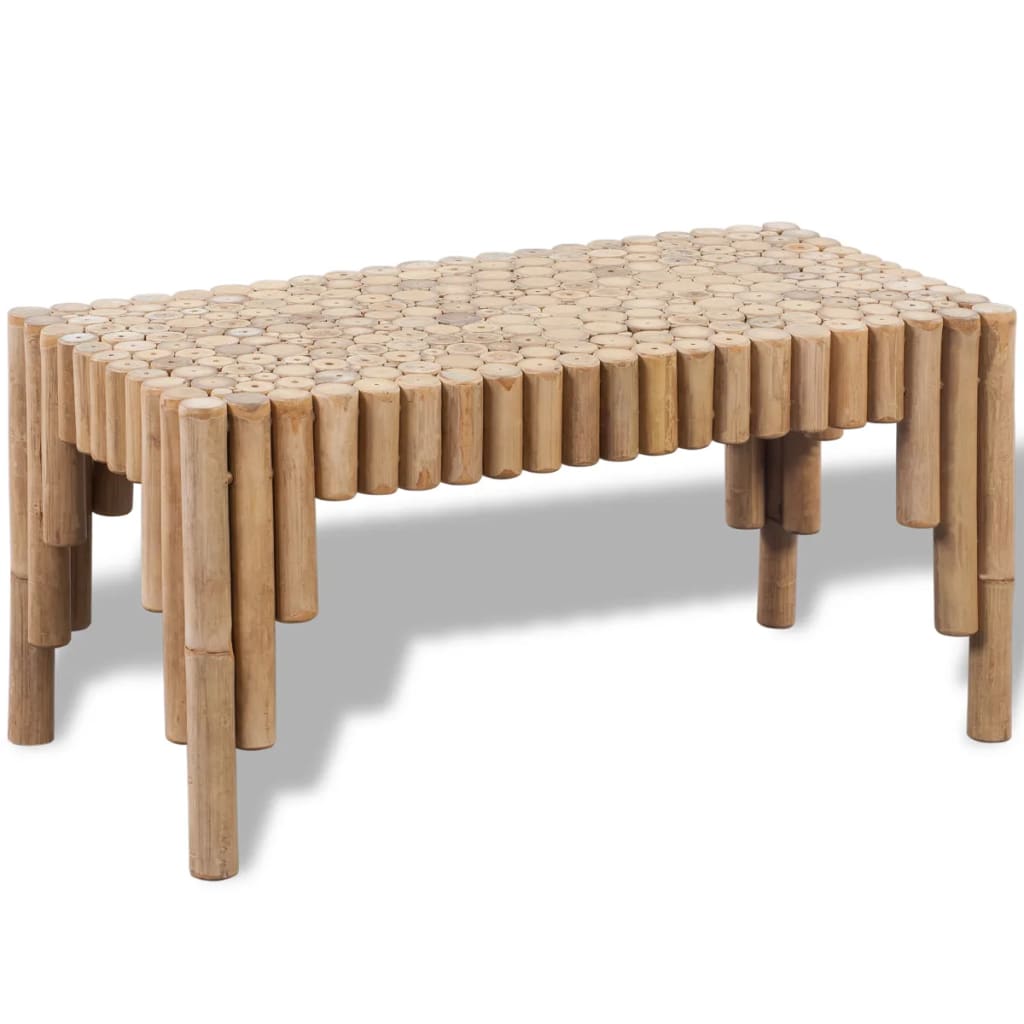 Coffee Table Bamboo - Merlin Deals