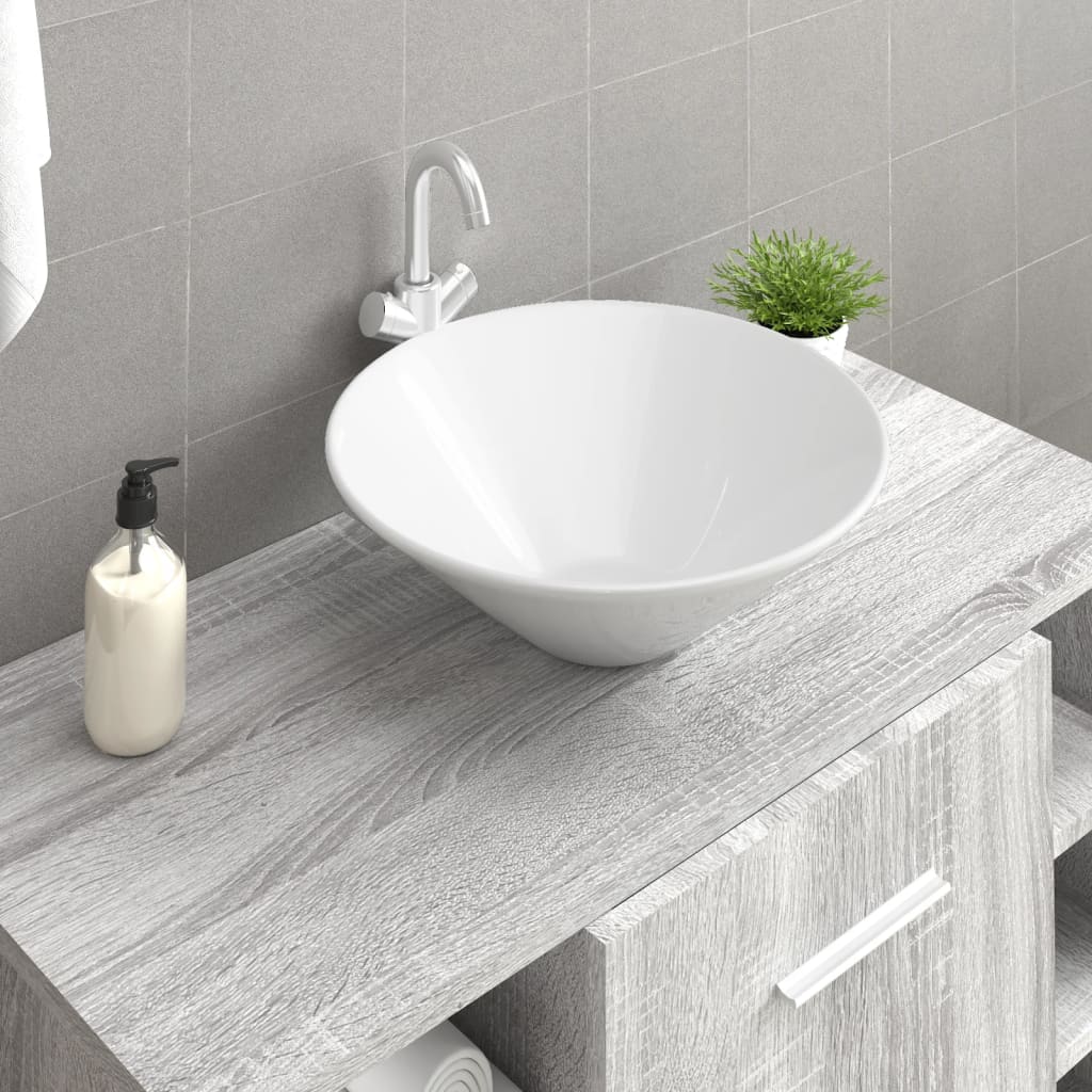 Art Basin 2 pcs Ceramic Round (not for individual sales / blocked all in blockcades) - Brittle & Co